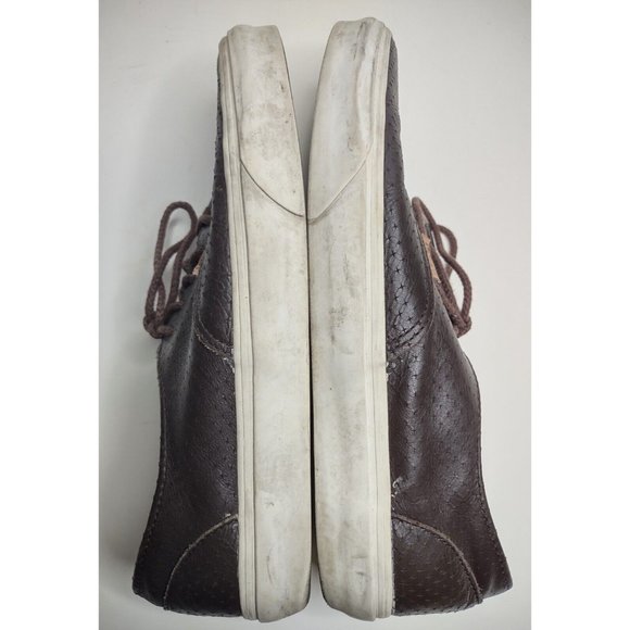 Vans Ultracush Brown Leather Skate Shoe Sneaker Low Top Men's Size 11 - Picture 7 of 11